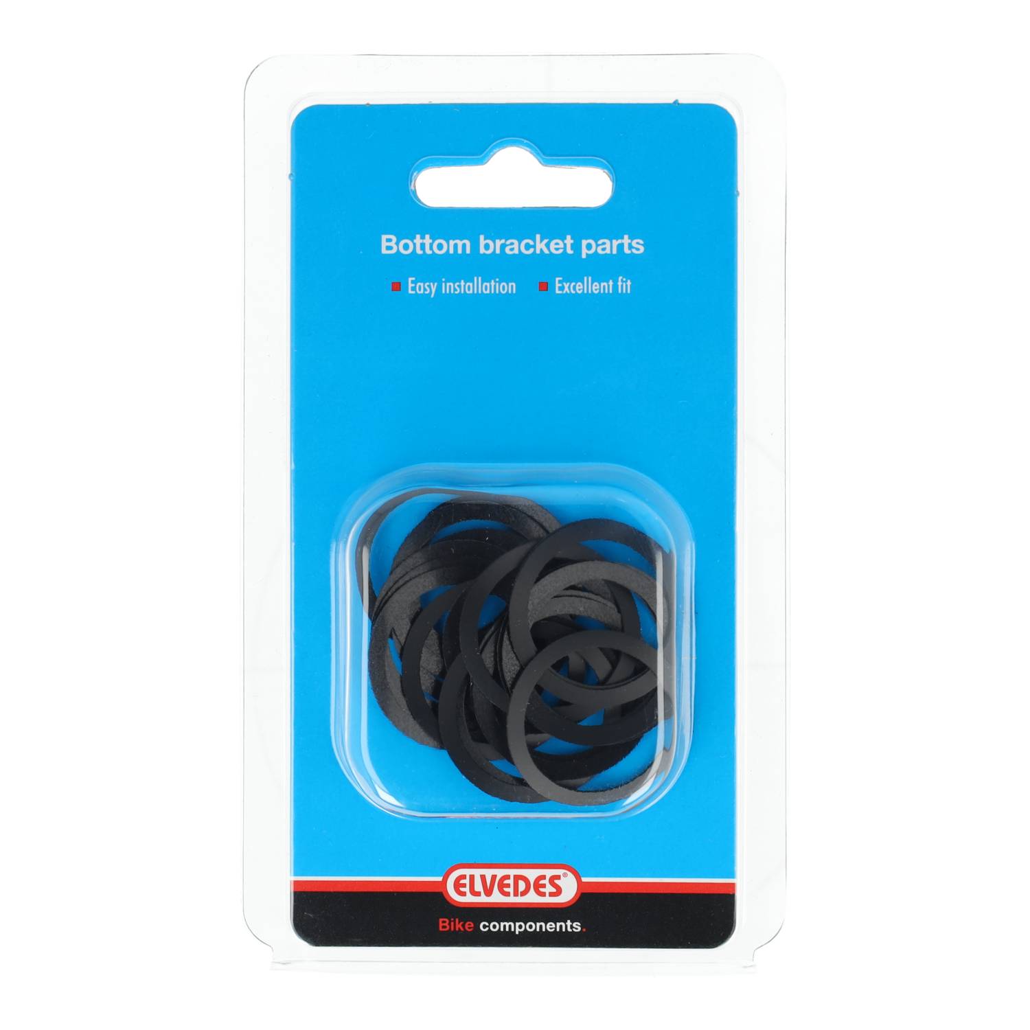 Elvedes plastic trapas afstandhouder 30x24x0.5mm (20)