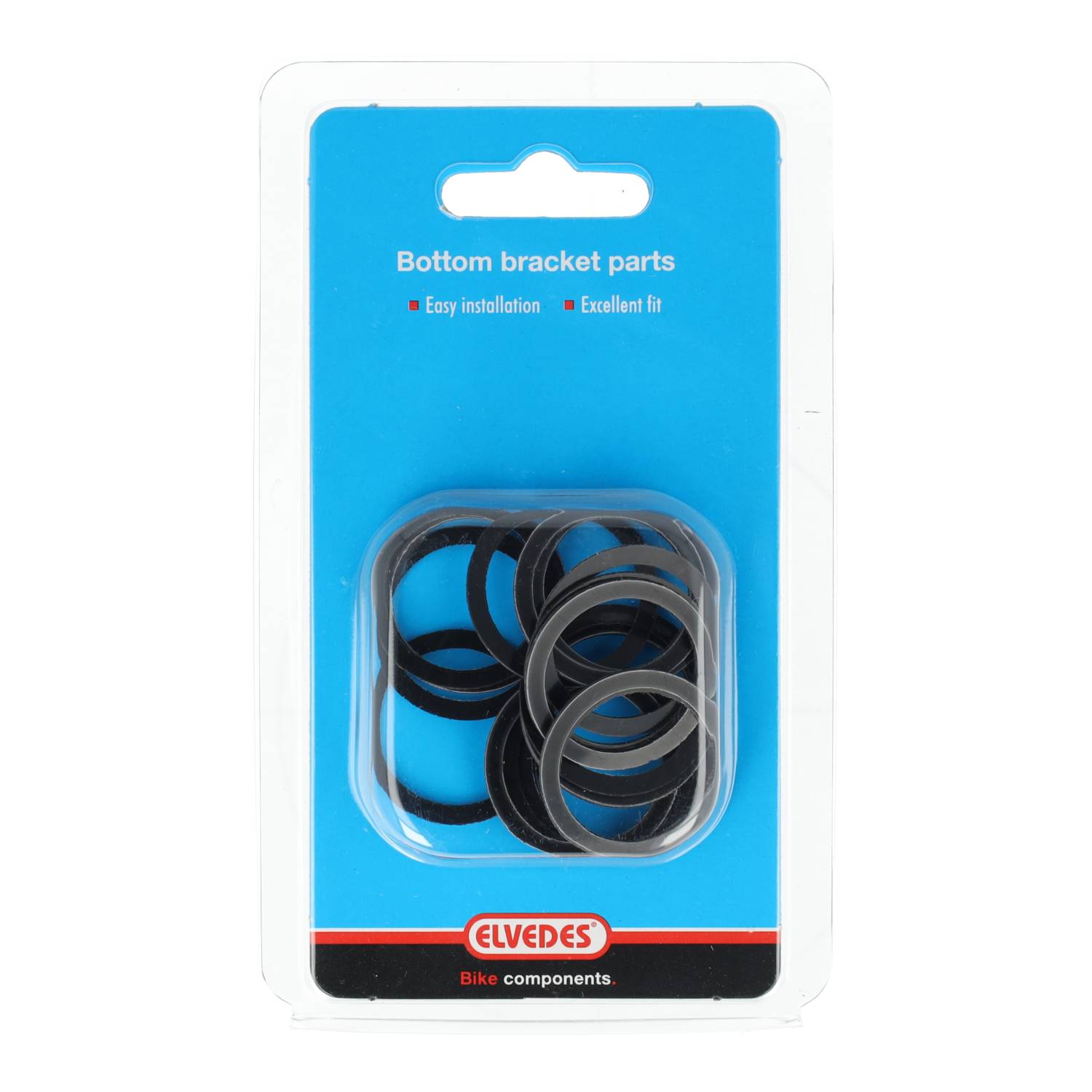 Elvedes plastic trapas afstandhouder 30 x 24 x 1mm (20)