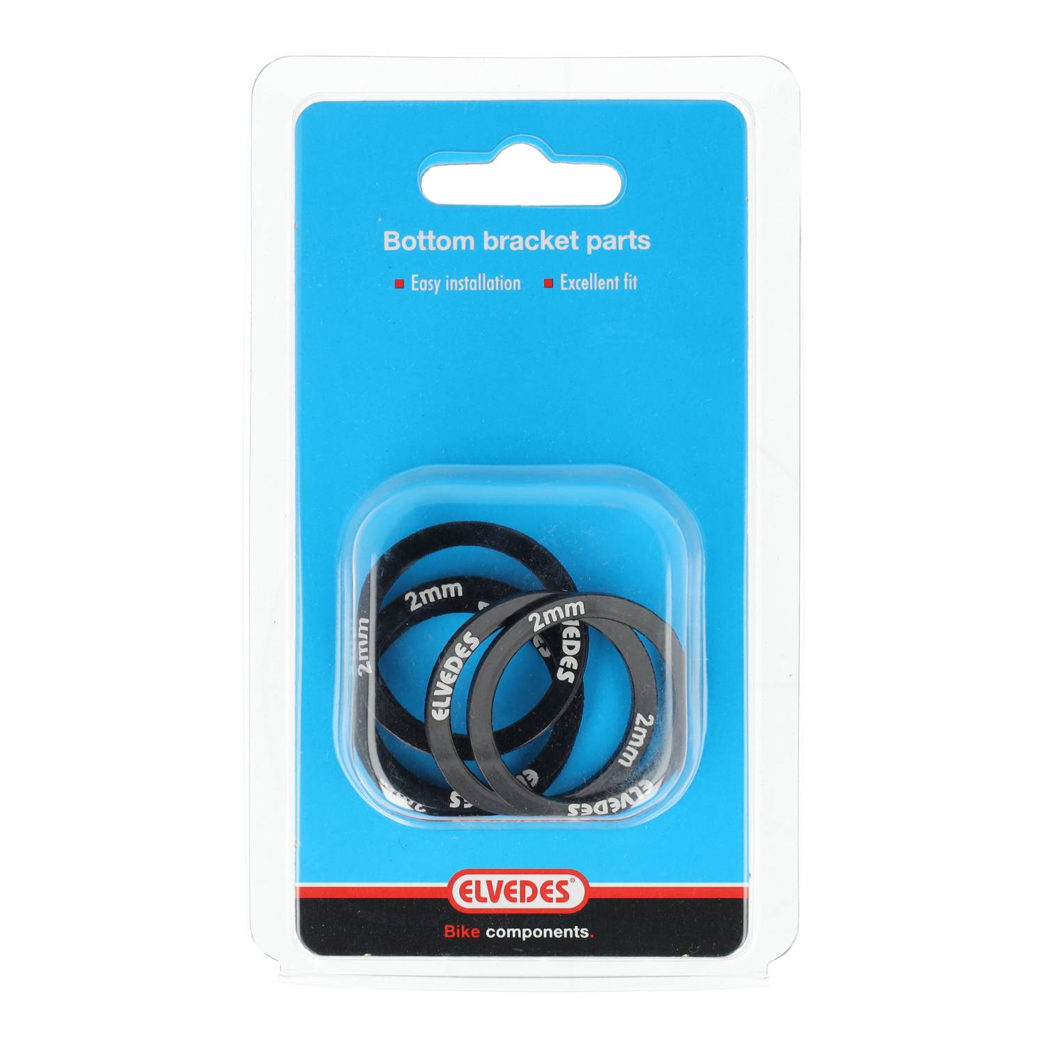 Elvedes plastic trapas afstandhouder 38 x 30 x 2mm (6)