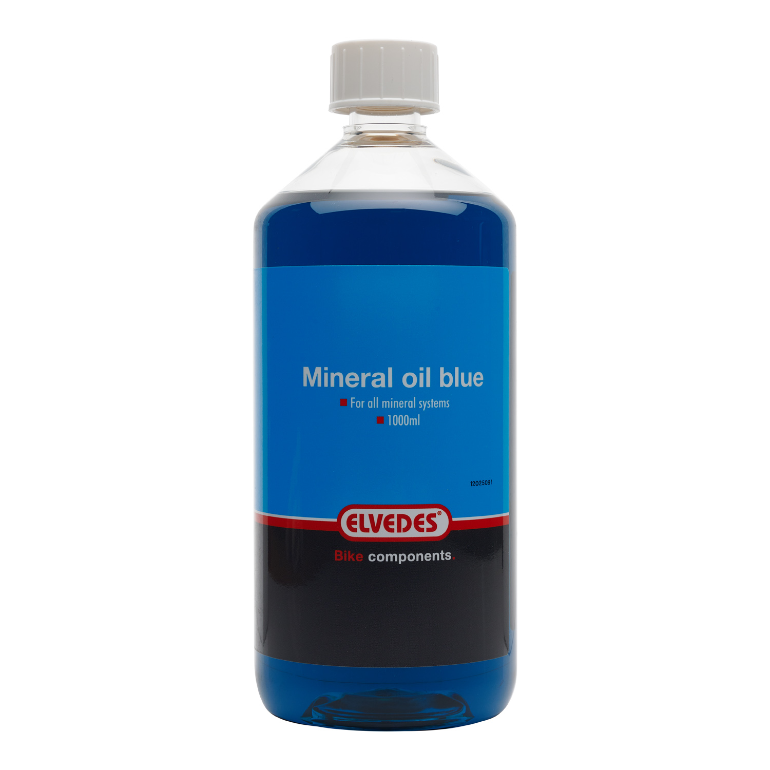 Elvedes mineraal olie 1.000ml blauw