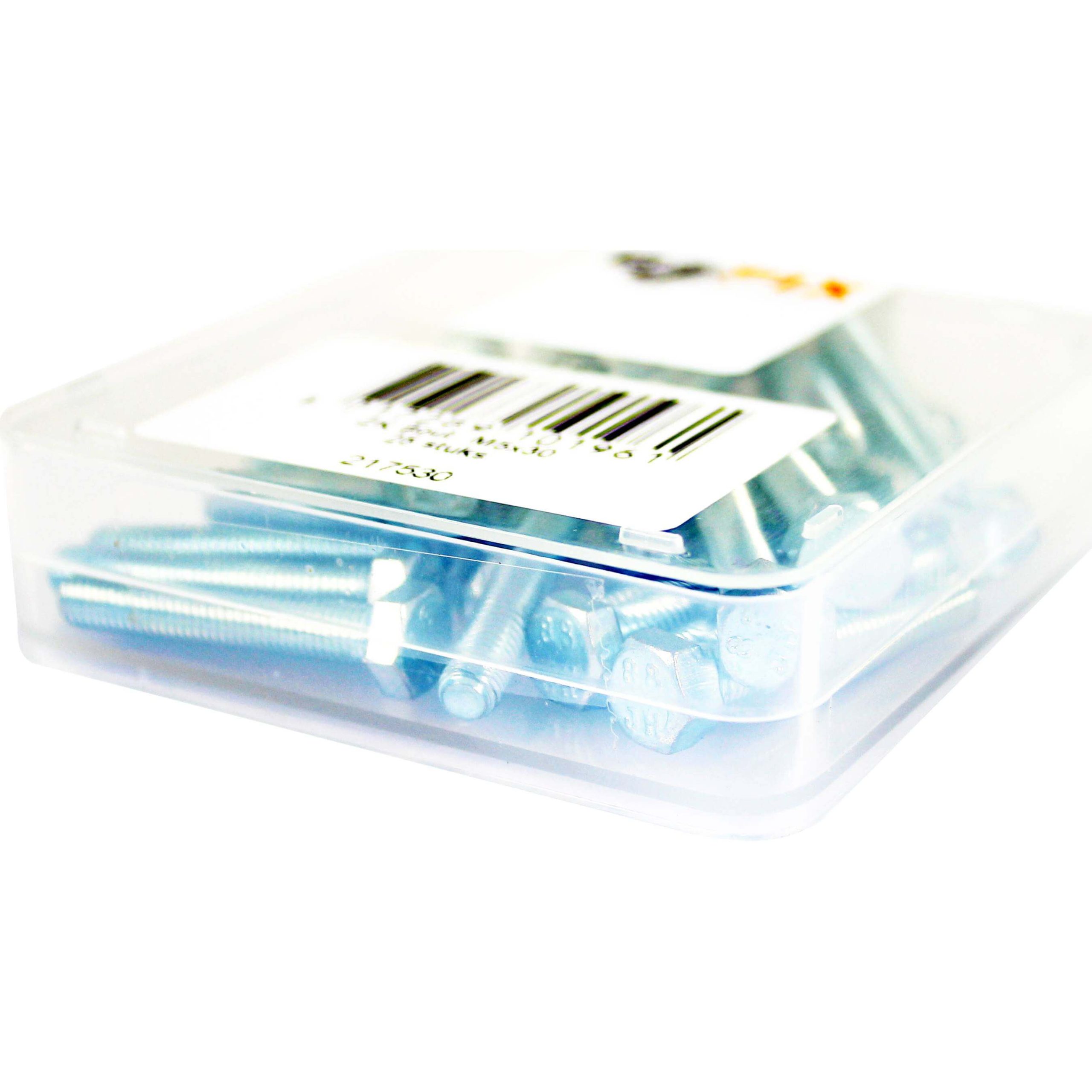 Bofix doos bout zeskante kop M5x30 (25 stuks)