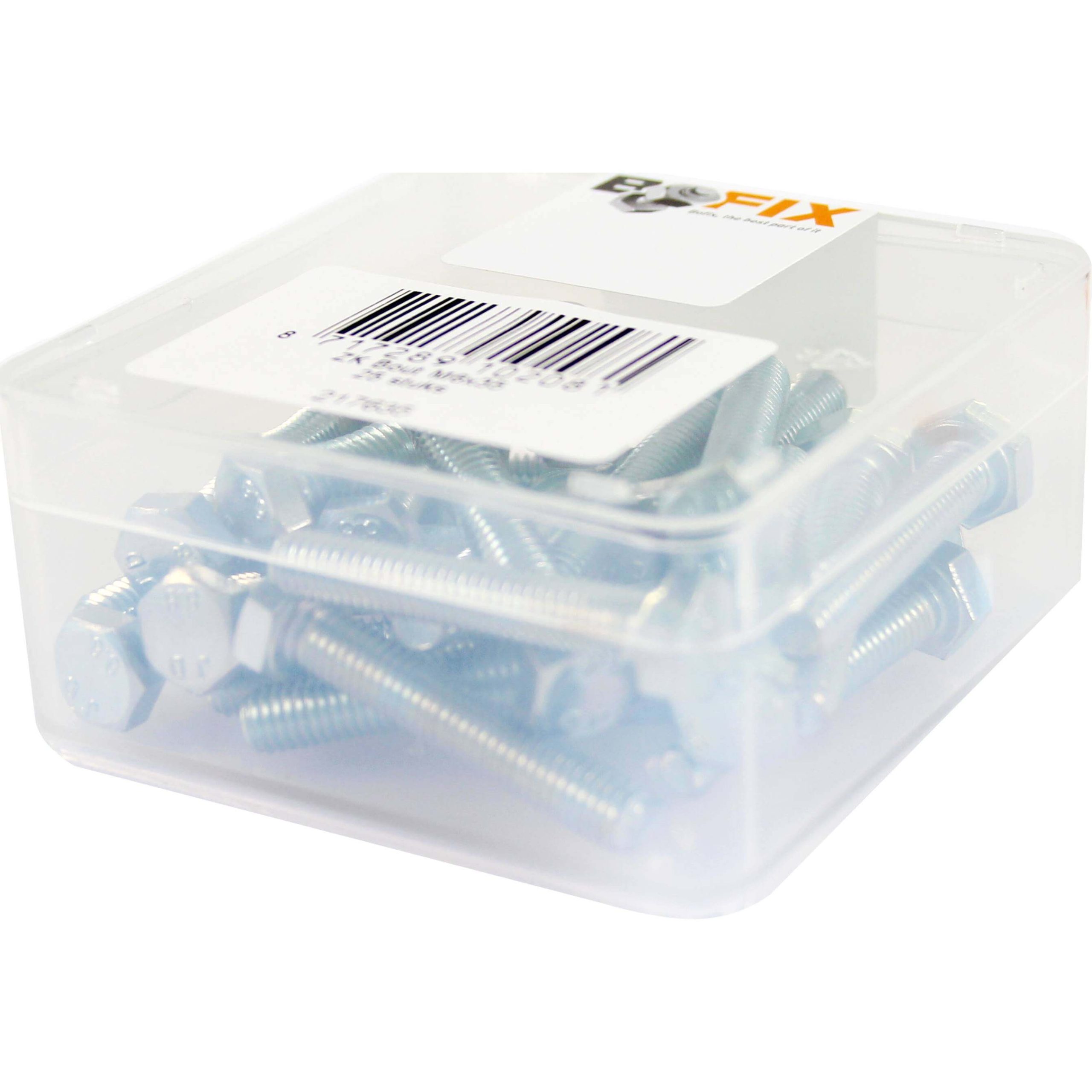 Bofix doos bout zeskante kop M6x35 (25 stuks)