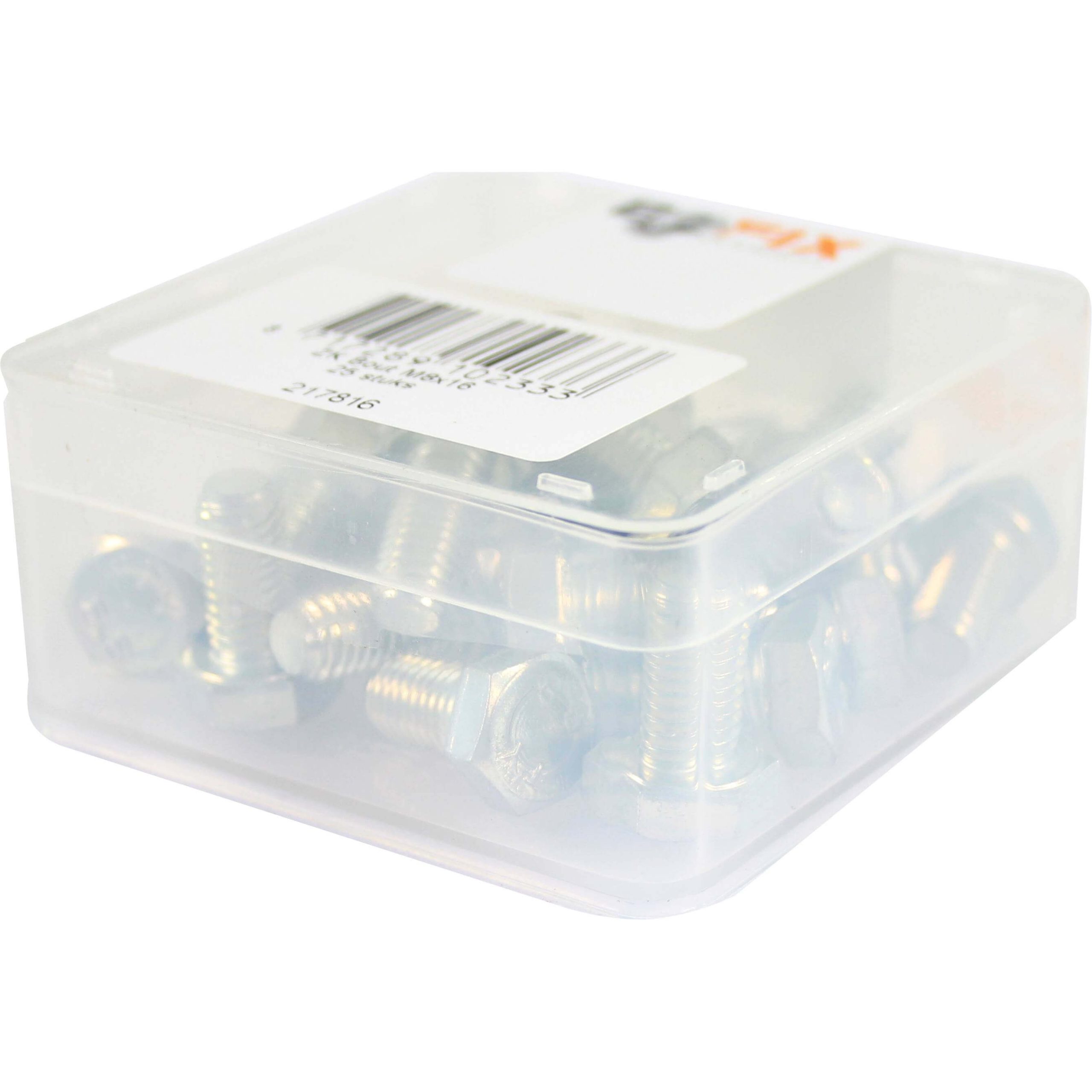 Bofix doos bout zeskante kop M8x16 (25 stuks)