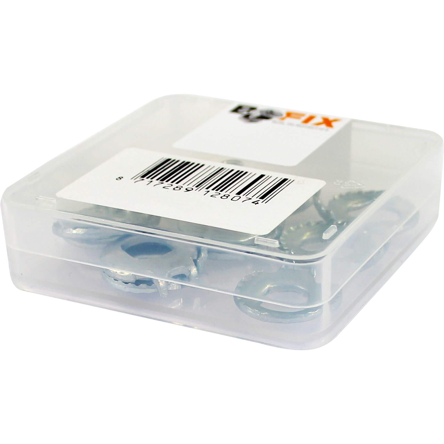 Bofix doos puntplaat Torp RVS (12 stuks)