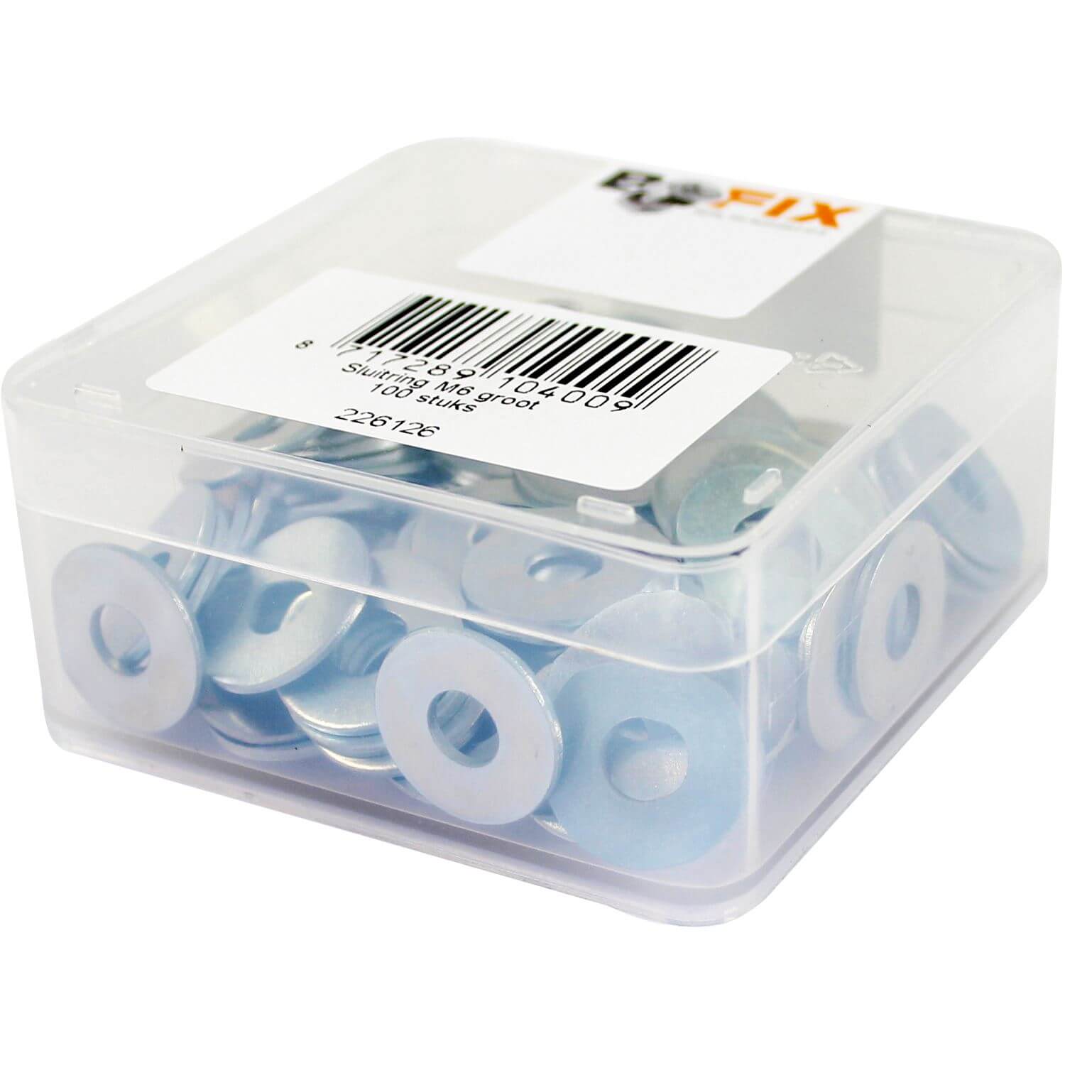 Bofix doos sluitring M6 groot (100 stuks)