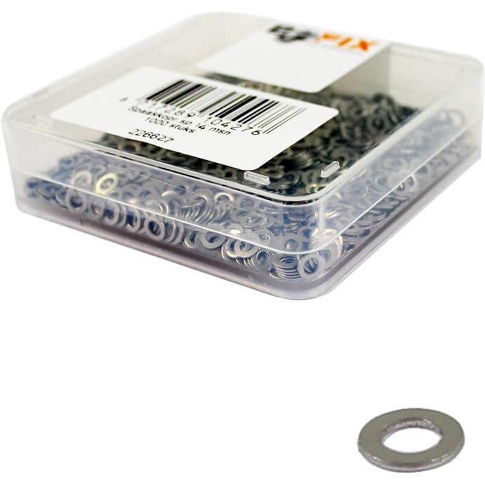 Bofix doos spaakkopplaatje spaak 14 (1000 stuks)