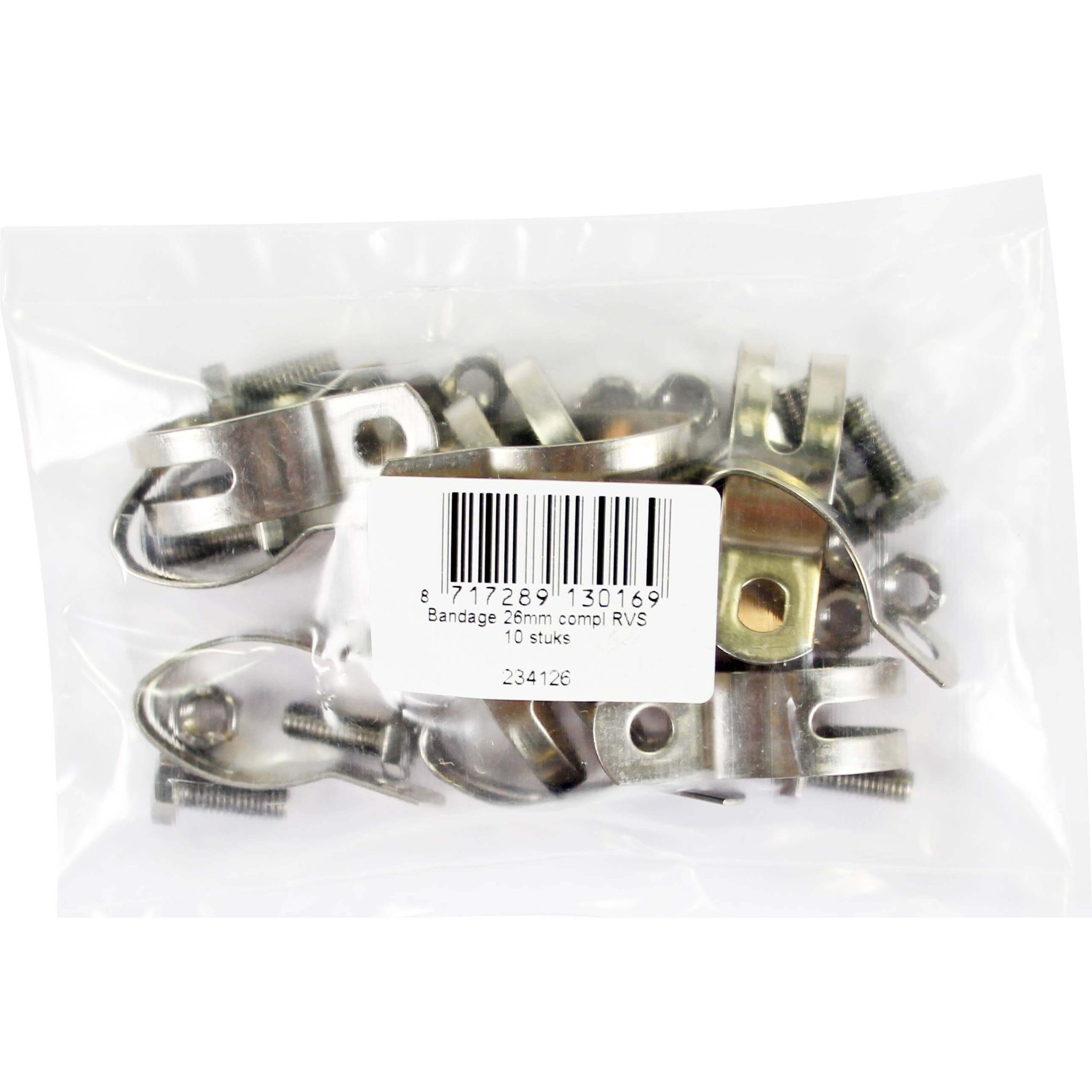 Bofix doos rem bandage tour RVS (10 stuks)