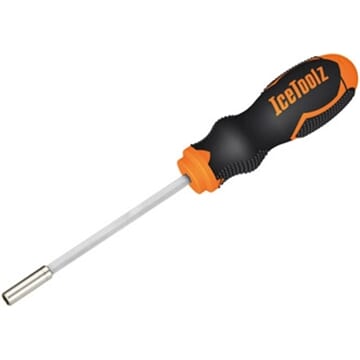 IceToolz nippelsleutel 4-kant 3.6mm met handvat