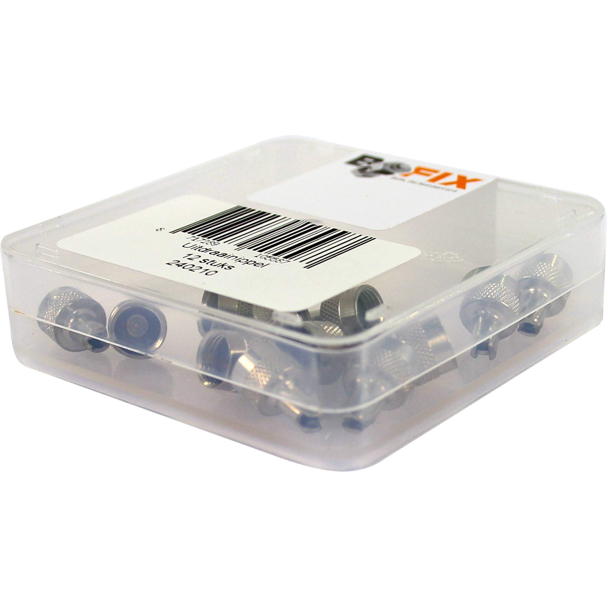 Bofix doos uitdraainippel autovent (12 stuks)