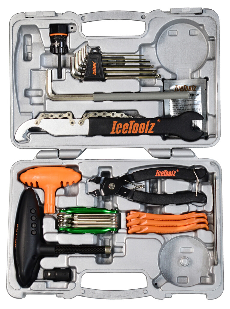 IceToolz gereedschapskoffer CarbonFix 23 st/12-delig