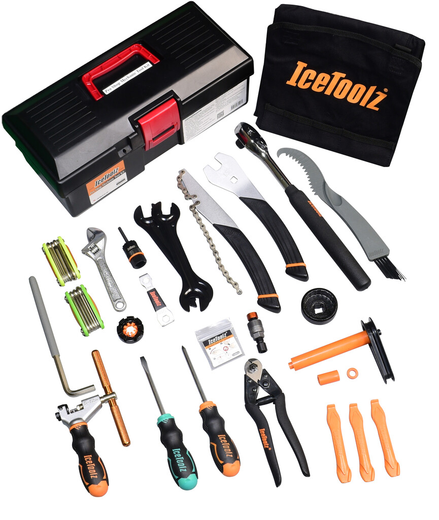 IceToolz gereedschapkoffer Pro Shop, 23 stuks/46-delig