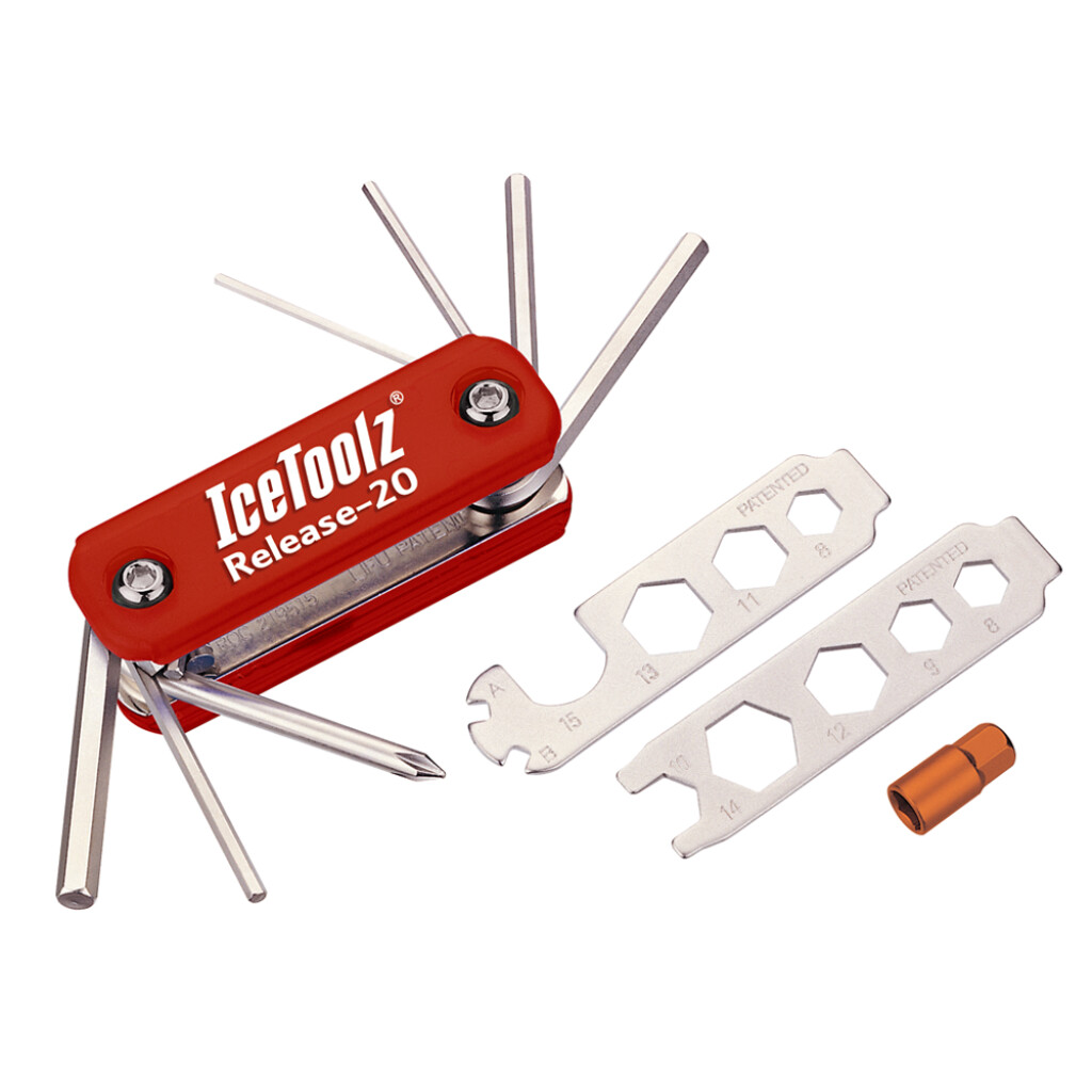 IceToolz gereedschapset 20-delig, Release-20