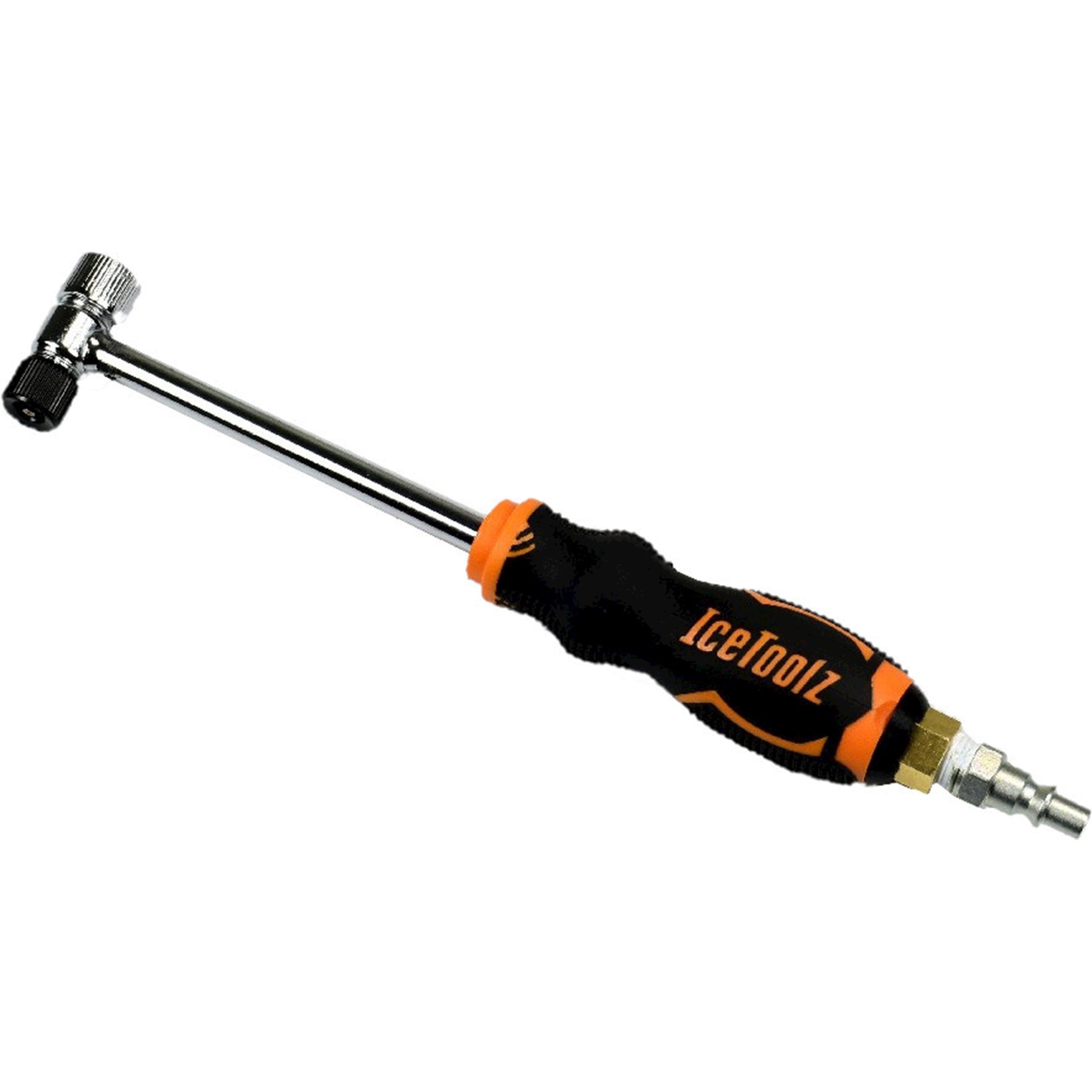 IceToolz compessor handvat met orion snelkoppeling