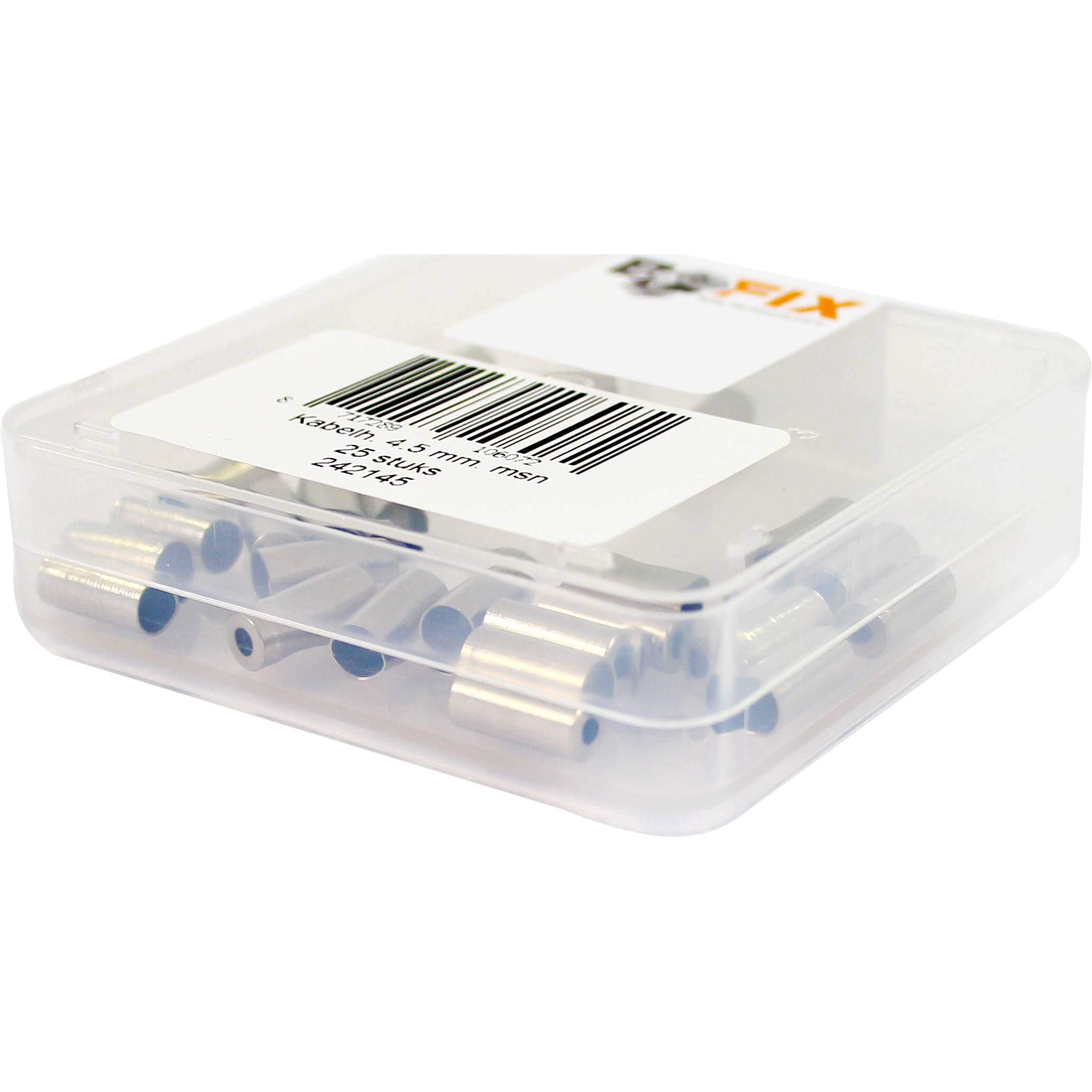 Bofix doos kabelhoedje 4.5mm (25 stuks)