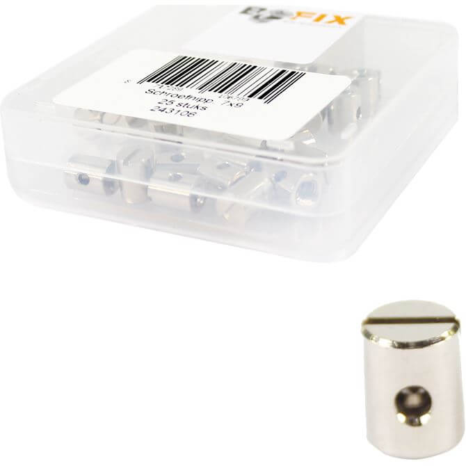 Bofix doos schroefnippel 7x9 (25 stuks)