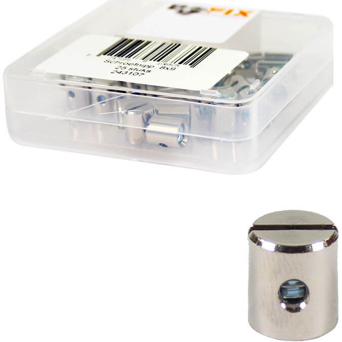Bofix doos schroefnippel 8x9 (25 stuks)