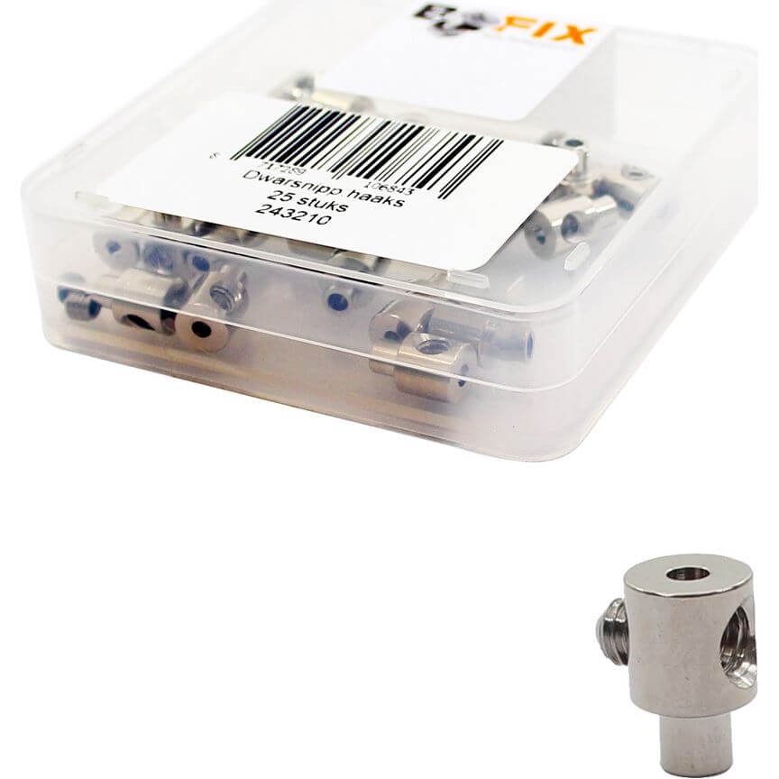 Bofix doos schroefnippel haaks (25 stuks)