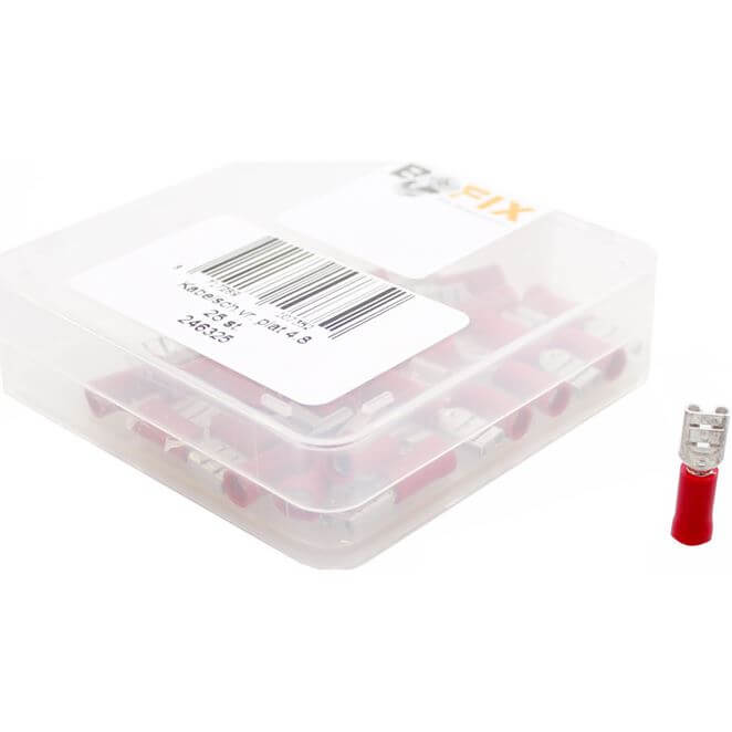 Bofix doos kabelschoen vrouw plat geisoleerd (25 stuks)