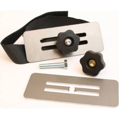 Melia baby/peuter schaal bevestigingsset 3P bakfiets hout