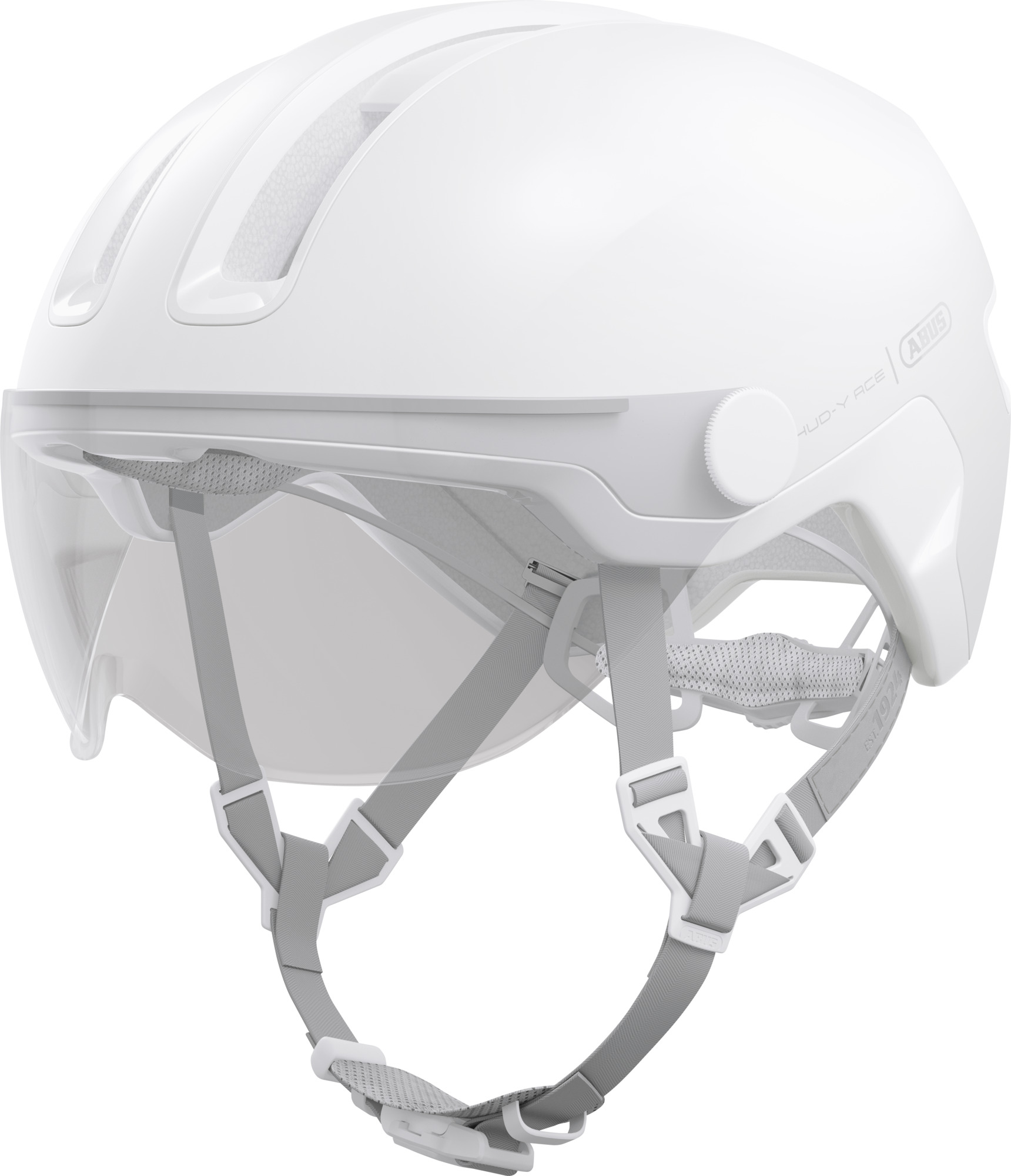 Abus helm HUD-Y ACE pure white S 51-55cm