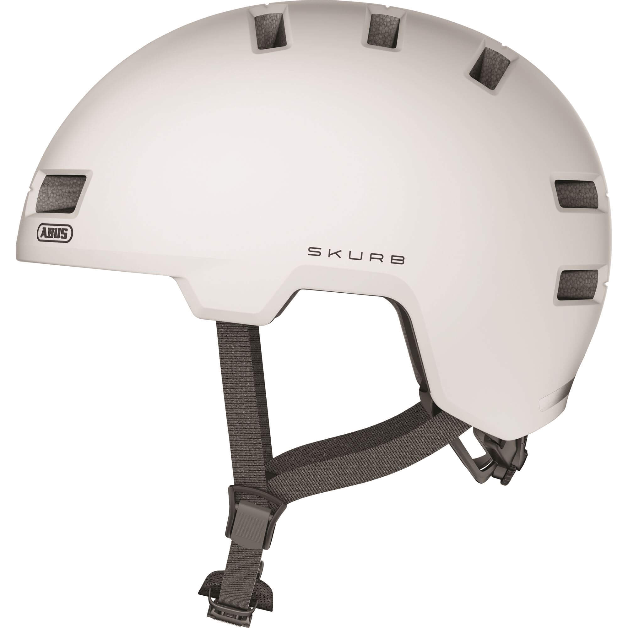 Abus helm Skurb pearl white M 55-59cm