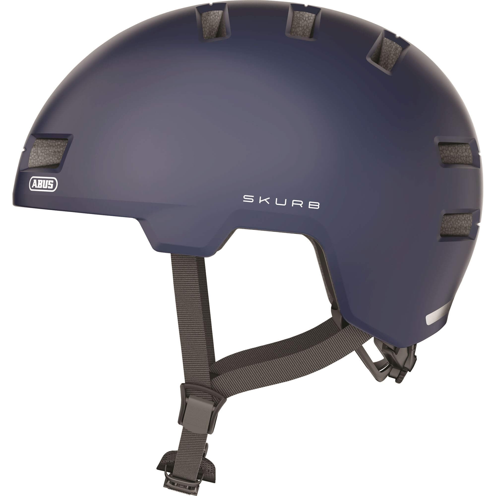 Abus helm Skurb shiny midnight blue L 58-61cm