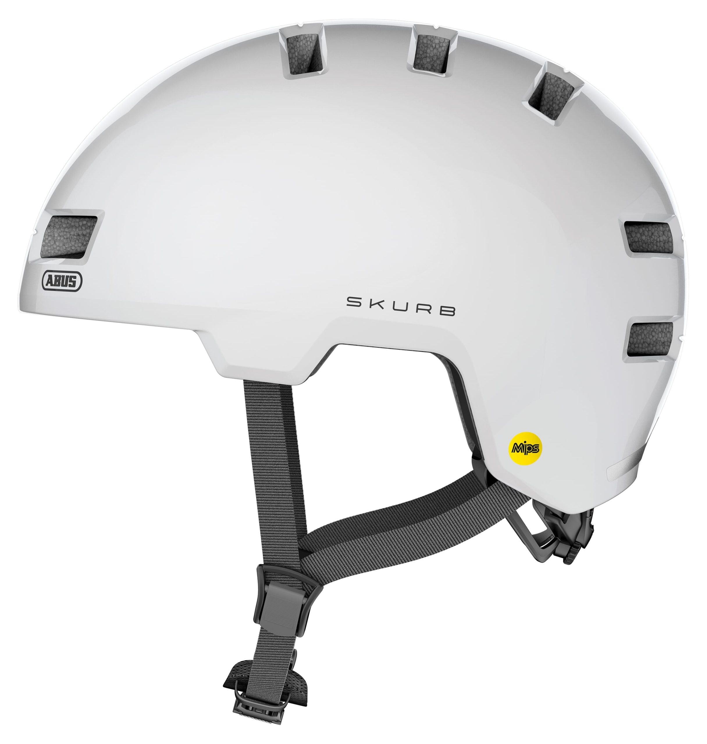 Abus helm Skurb MIPS polar white L 58-61cm