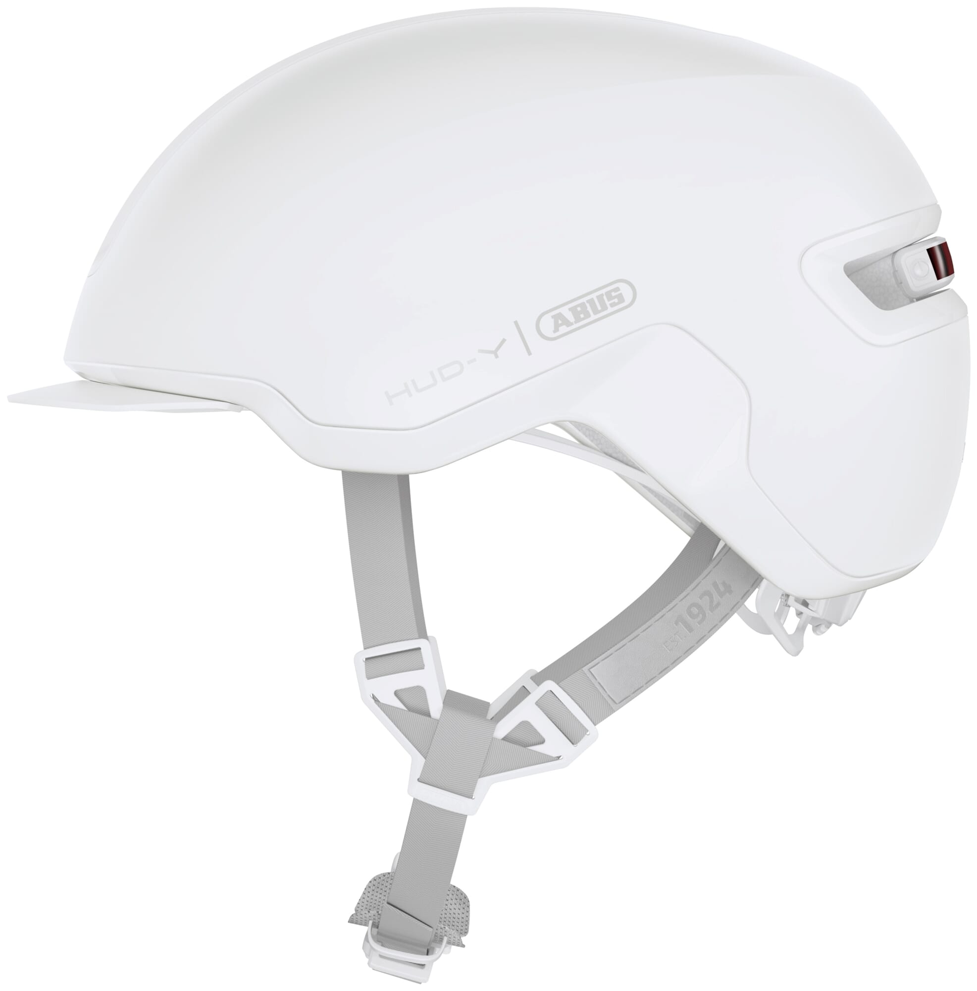 Abus helm HUD-Y pure white L 57-61cm