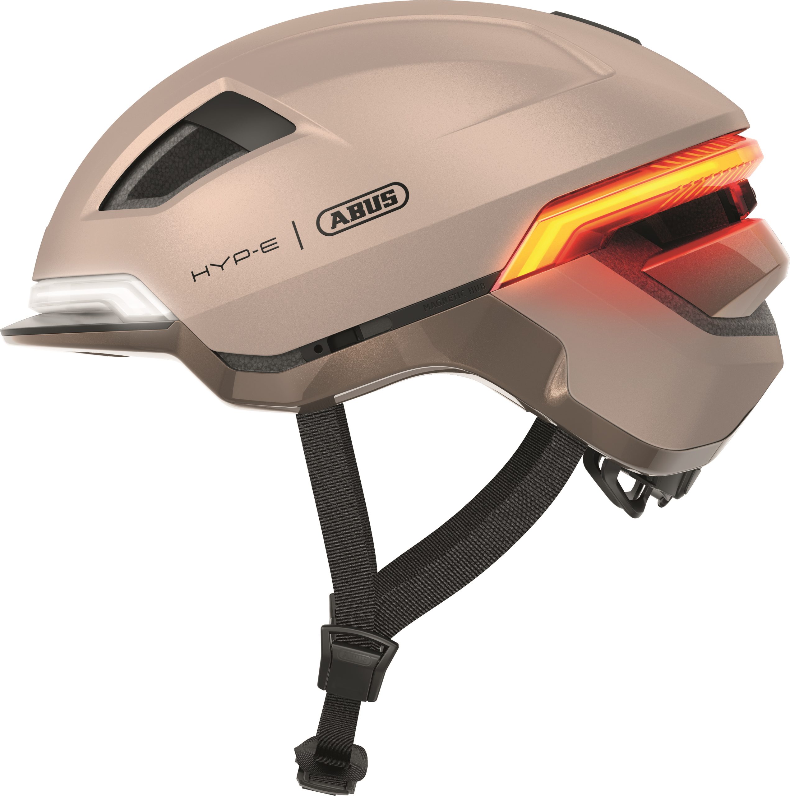 Abus smart helm Hyp-E champagne gold S 51-55cm