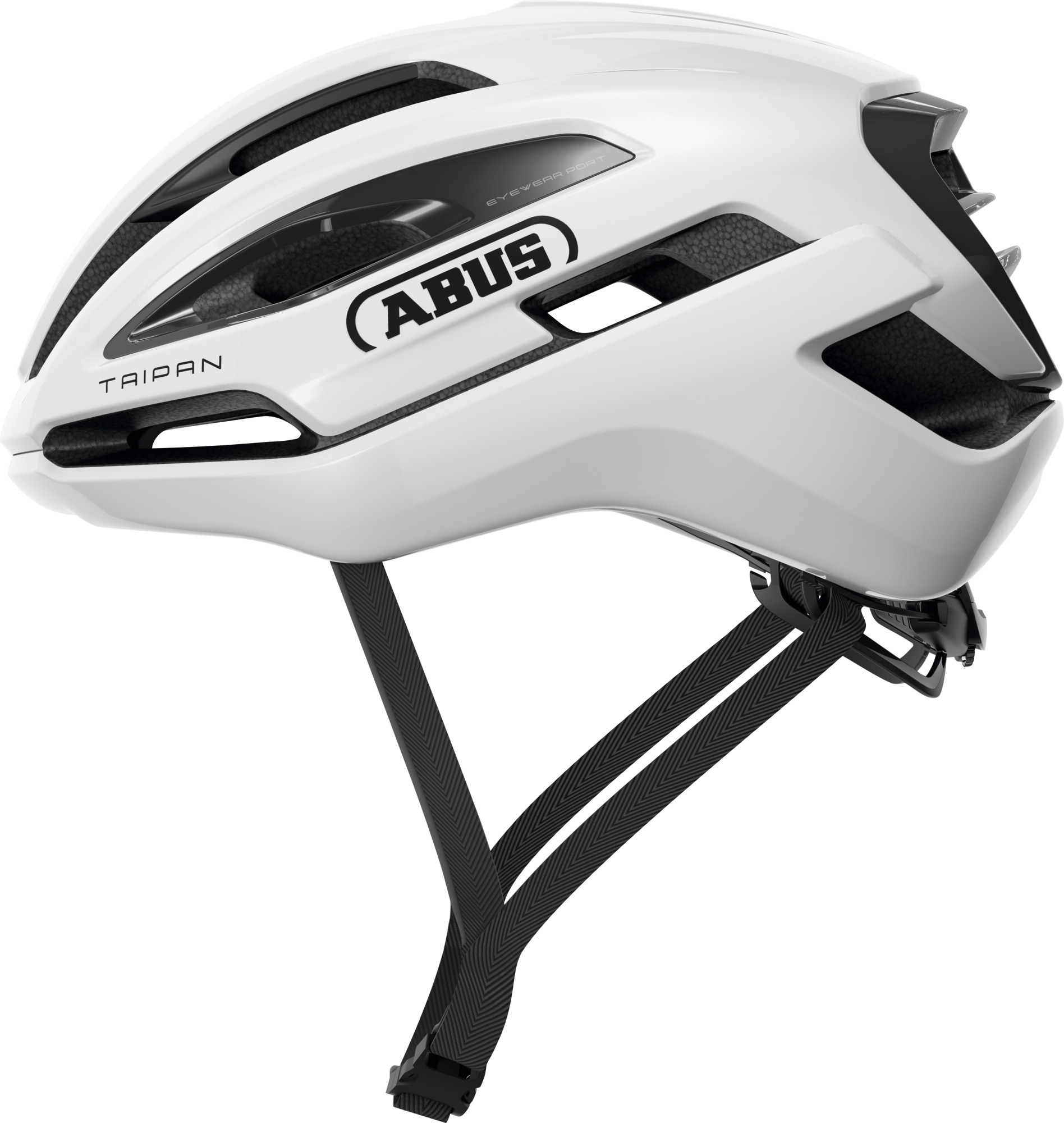 Abus helm Taipan shiny white L 57-61cm