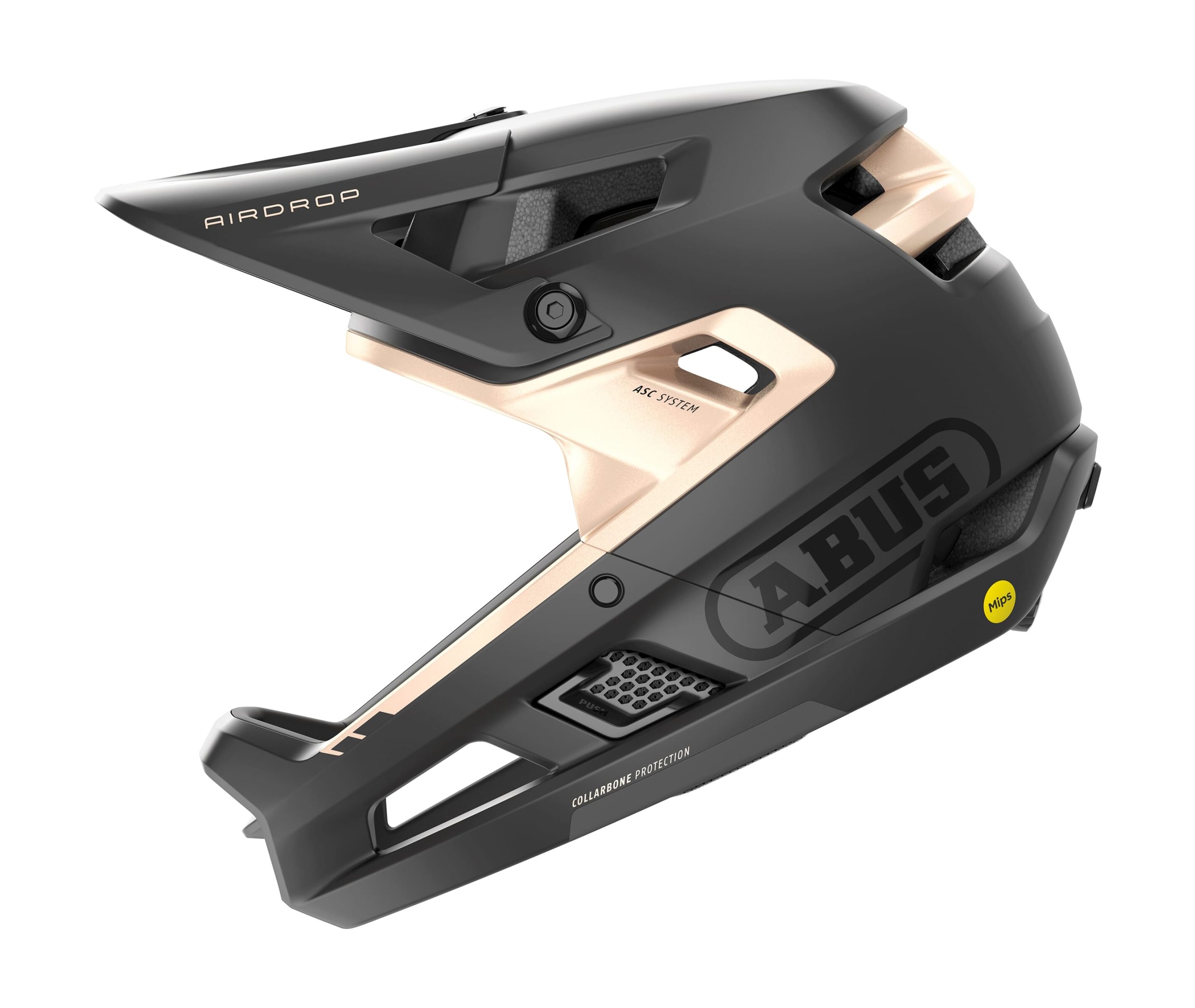 Abus helm AirDrop MIPS black gold L-XL 58-62cm