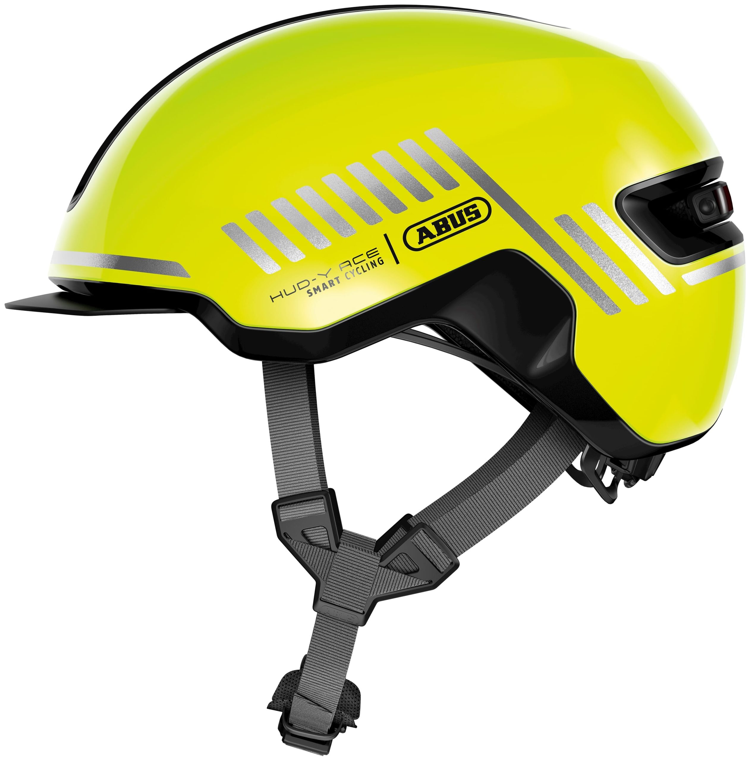 Abus helm HUD-Y signal yellow L 57-61cm