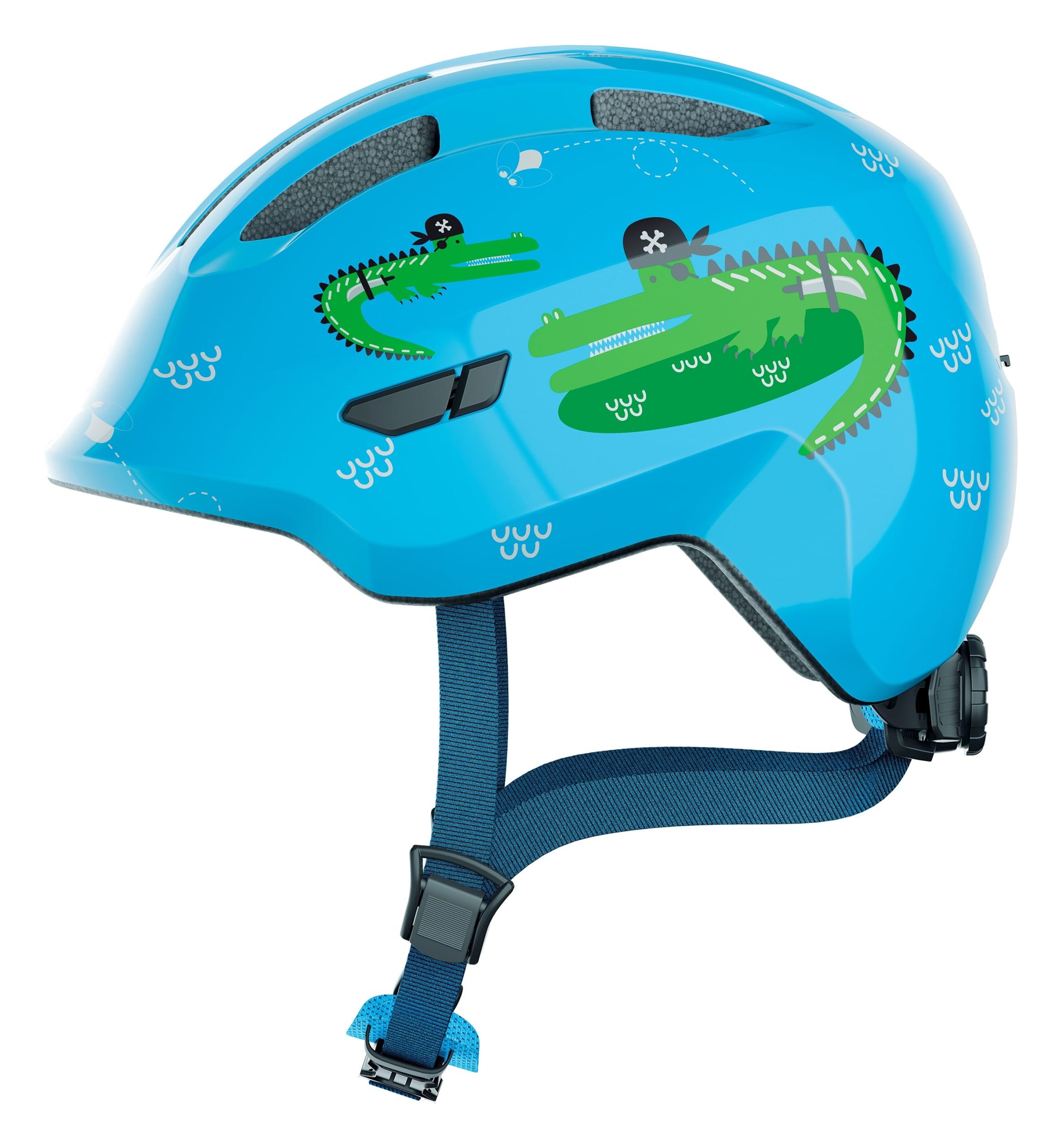 Abus helm Smiley 3.0 blue croco S 45-50cm