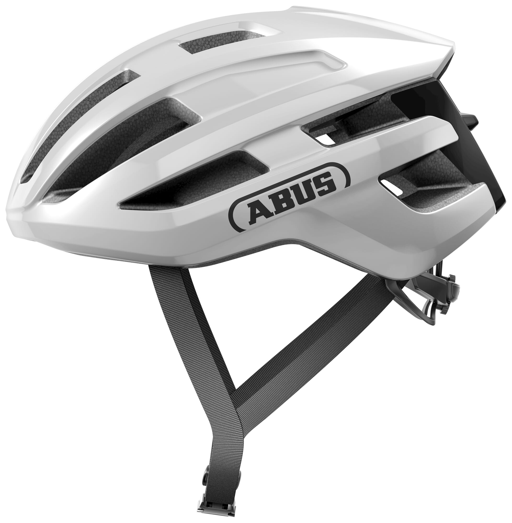 Abus helm PowerDome shiny white M 54-58cm