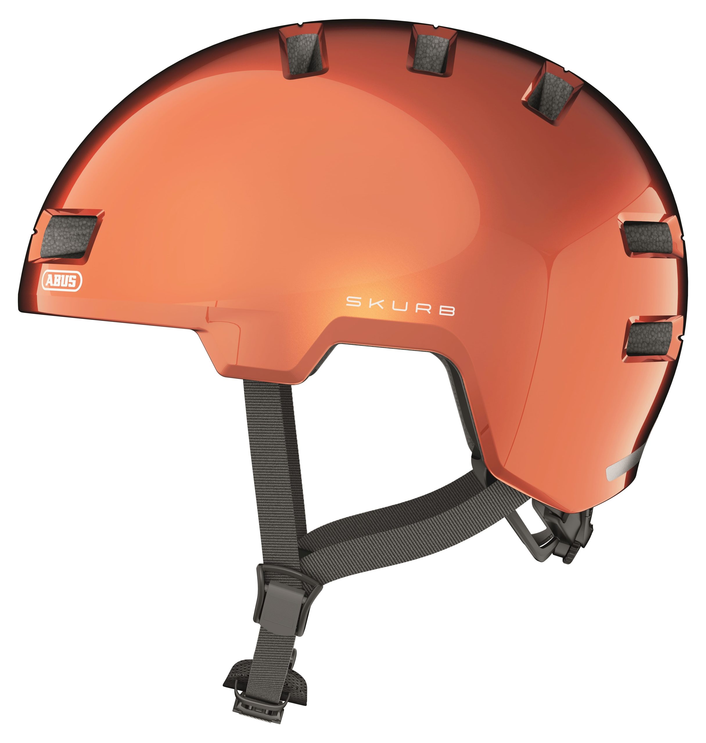 Abus helm Skurb goldfish orange L 58-61cm