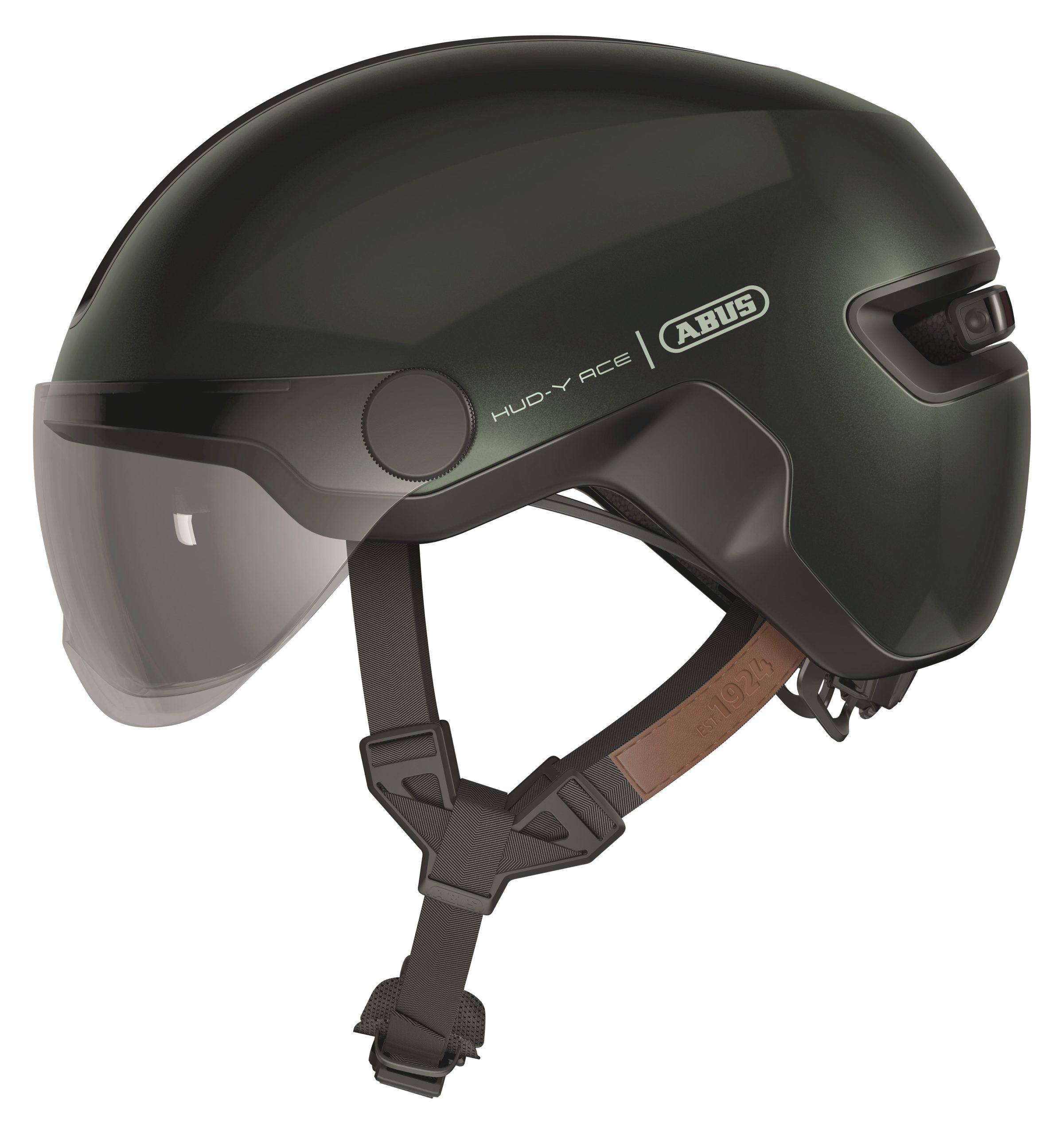 Abus helm Hud-Y ACE moss green S 51-55cm