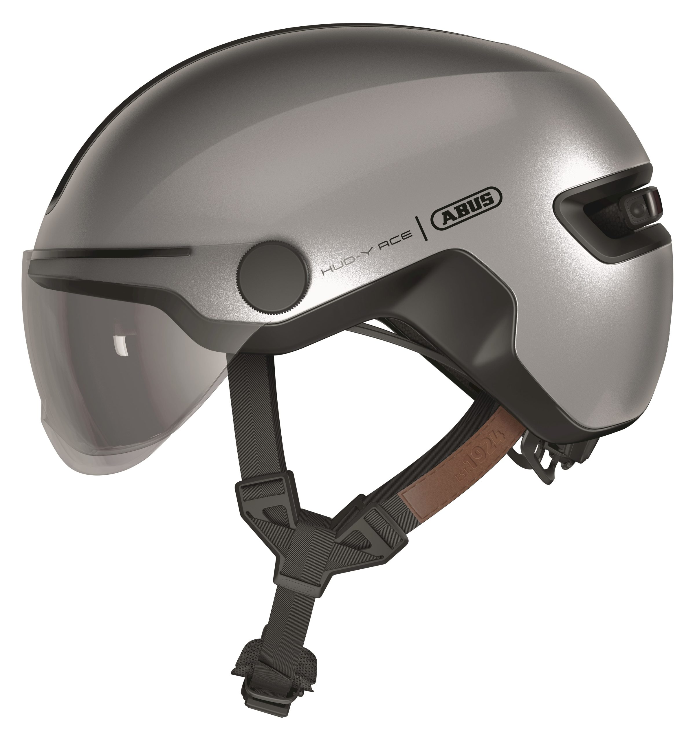 Abus helm Hud-Y ACE gleam silver L 57-61cm