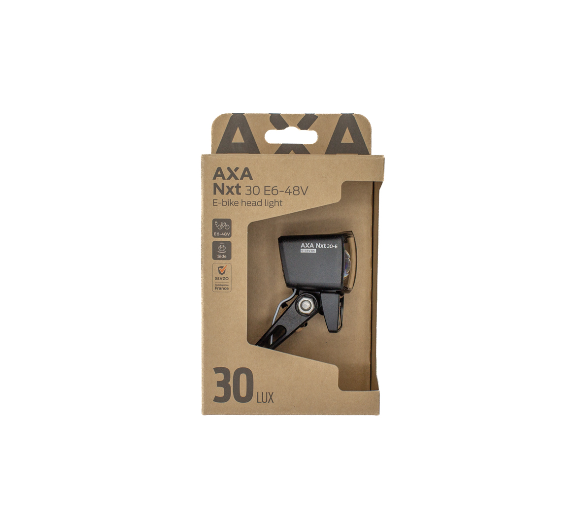 Axa koplamp NXT30 E-bike 6-48v 30 lux