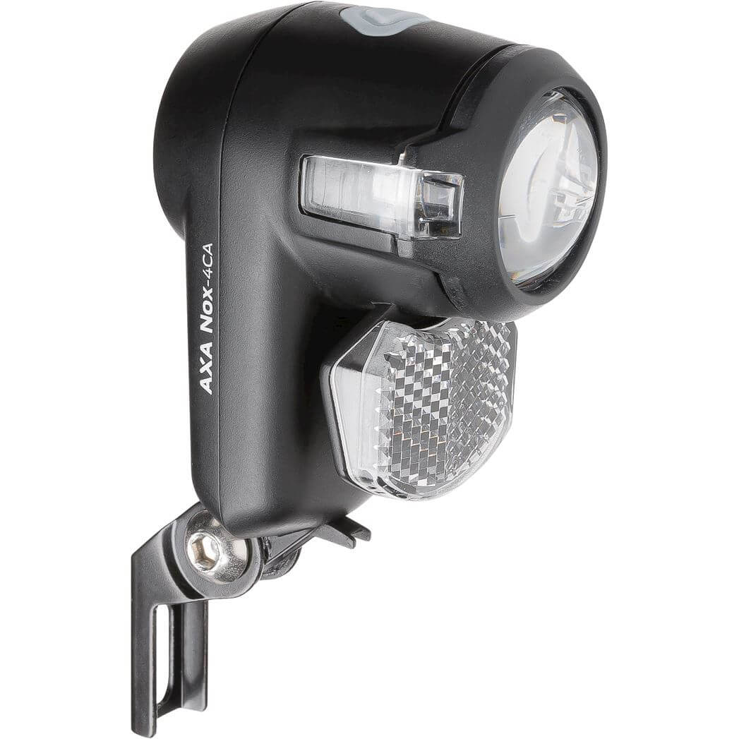 Axa koplamp Nox City auto off batterij 4 lux zwart