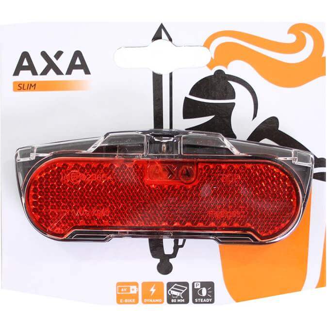 Axa achterlicht Slim steady dynamo 80mm