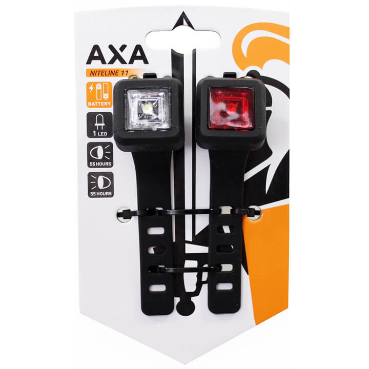 Axa verlichting set Niteline 11 batterij