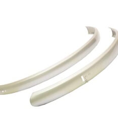 spatbord set 28 Hybride staal zilver