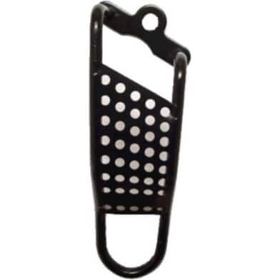 ATB derailleur beschermer met net zwart lang asbevestiging