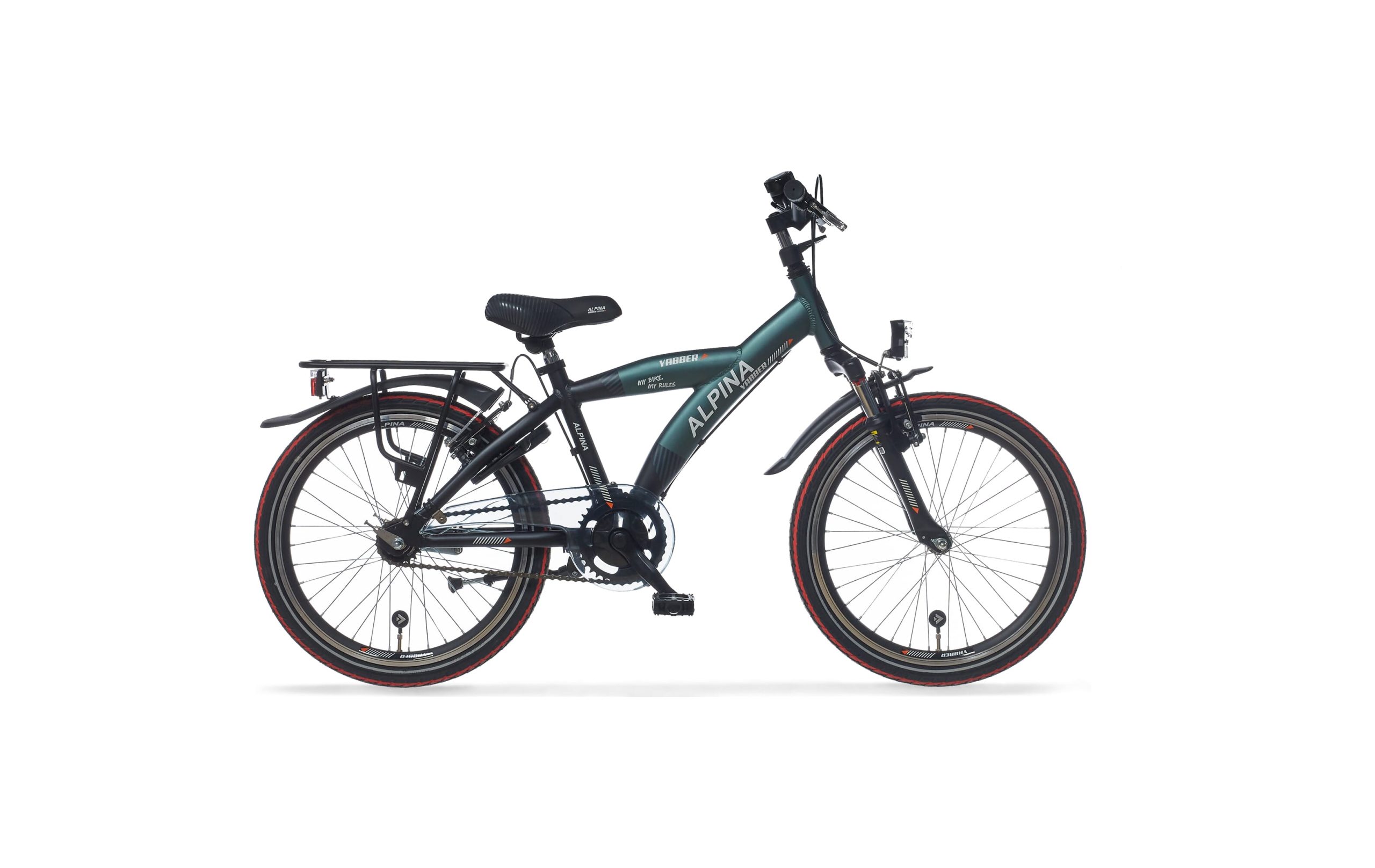 Alpina Yabber J20 Pine Green Matt - Vivid Black Matt