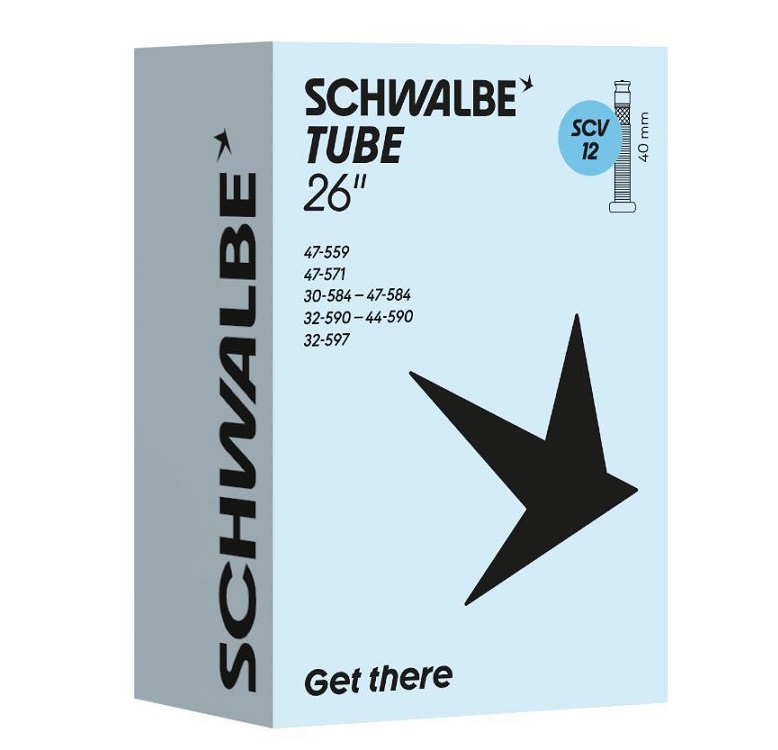 Schwalbe bnb SCV12 26 inch 30/47-559/597 clik valve 40mm