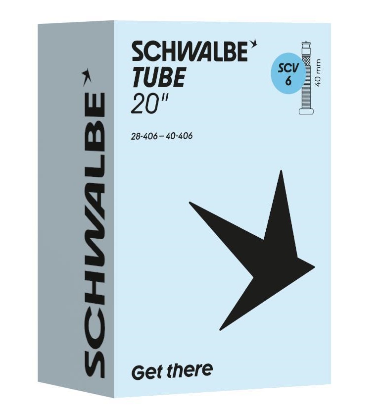 Schwalbe bnb SCV6 20 inch 28/40-406 clik valve 40mm