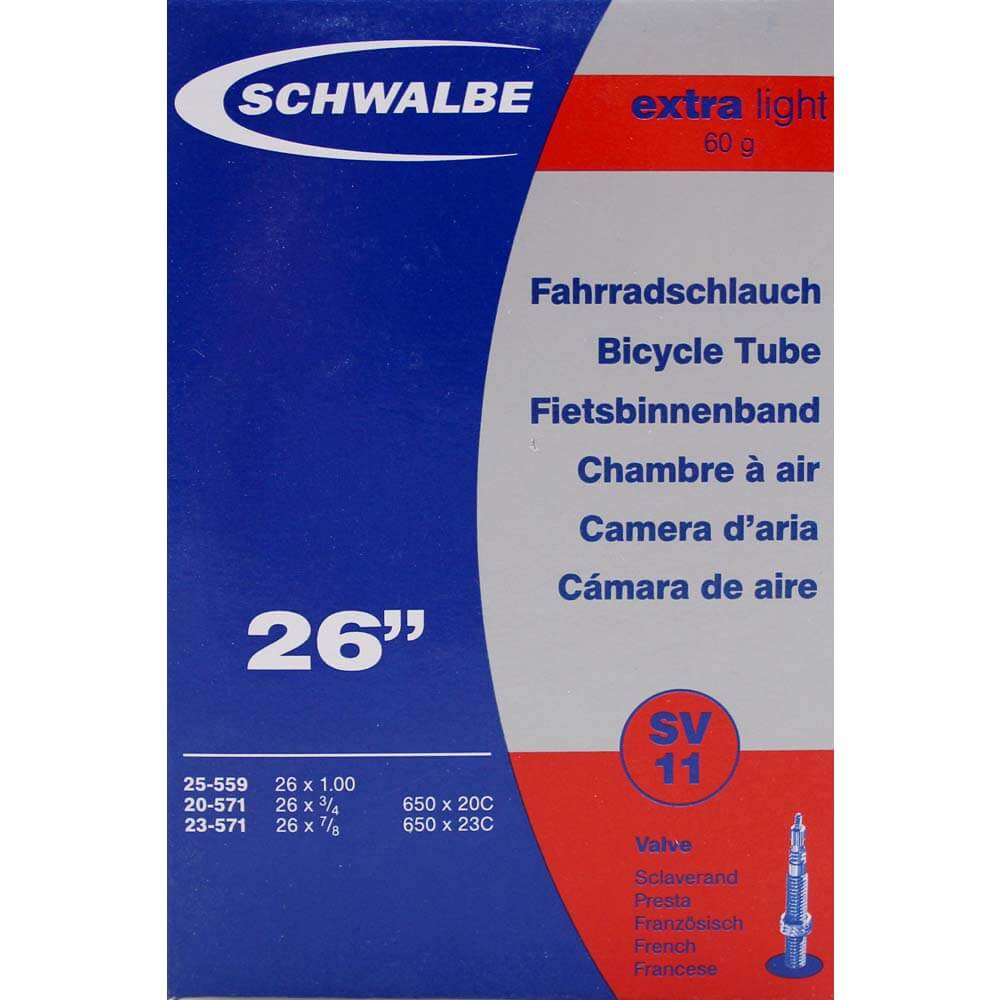 Schwalbe bnb SV11 Extra Light 26 x 3/4 - 1.00 fv 40mm