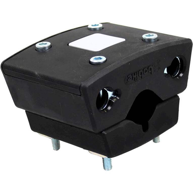 Bobike bevestiging voor montagebeugel 1 punts zwart