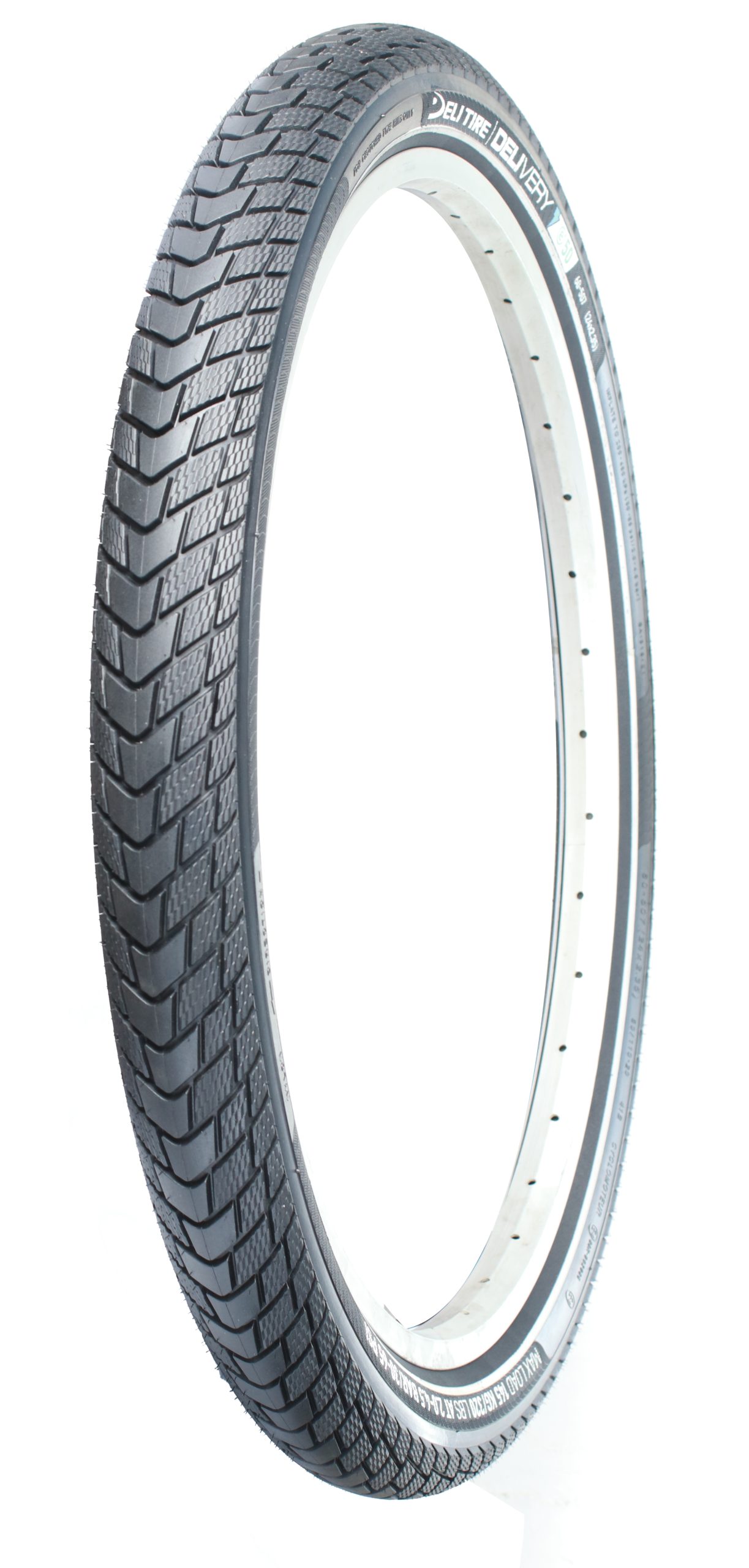 Deli Tire btb Deli-Very 20 x 2.35 zwart reflectie