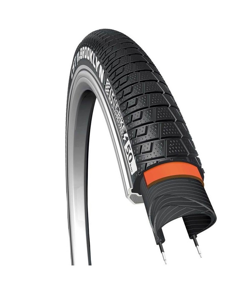 CST btb Brooklyn Pro 24 x 2.15 zwart reflectie